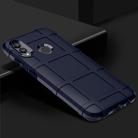 Funda Silicona Carcasa Ultrafina Goma Frontal y Trasera 360 Grados para Huawei P Smart (2019) Azul