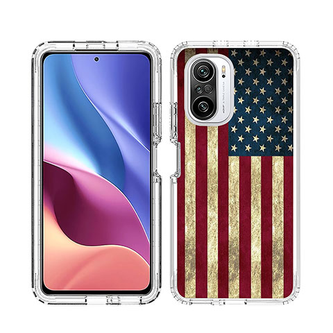 Funda Silicona Carcasa Ultrafina Transparente Goma Frontal y Trasera 360 Grados JX1 para Xiaomi Mi 11X 5G Multicolor