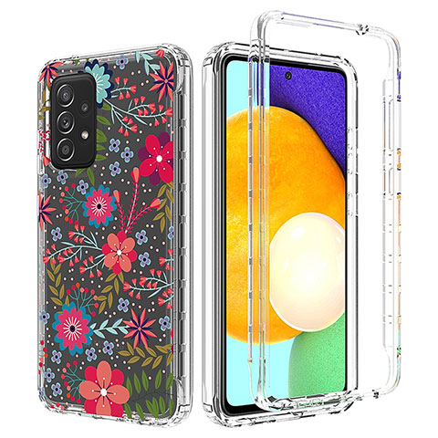 Funda de silicona para Samsung Galaxy A52 5G 4G, carcasa protectora trasera  de tacto suave para