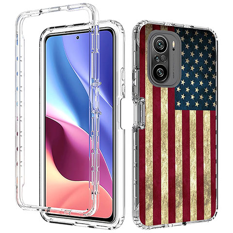 Funda Silicona Carcasa Ultrafina Transparente Goma Frontal y Trasera 360 Grados para Xiaomi Mi 11X Pro 5G Multicolor