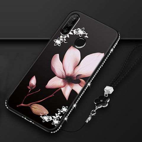 Funda Silicona Gel Goma Flores Carcasa K01 para Huawei P30 Lite Multicolor