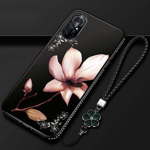 Funda Silicona Gel Goma Flores Carcasa para Huawei Nova 8 5G Multicolor