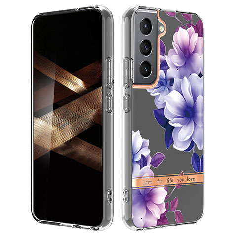 Funda Silicona Gel Goma Flores Carcasa para Samsung Galaxy S24 Plus 5G Multicolor