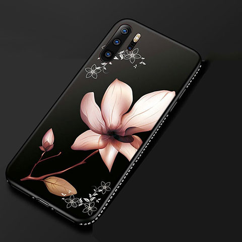 Funda Silicona Gel Goma Flores Carcasa S01 para Huawei P30 Pro Rosa