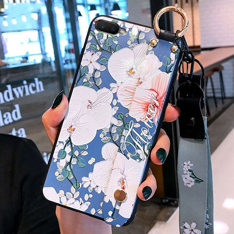 Funda Silicona Gel Goma Flores Carcasa S05 para Oppo R17 Neo Multicolor