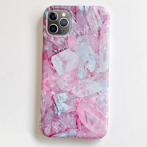 Funda Silicona Gel Goma Patron de Moda Carcasa S02 para Apple iPhone 11 Pro Max Multicolor