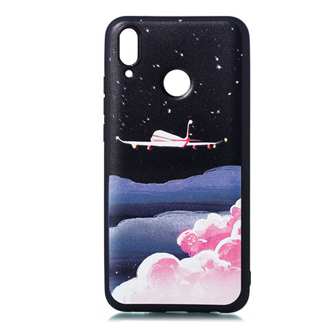 Funda Silicona Gel Goma Patron de Moda Carcasa S06 para Huawei Enjoy 9 Plus Multicolor