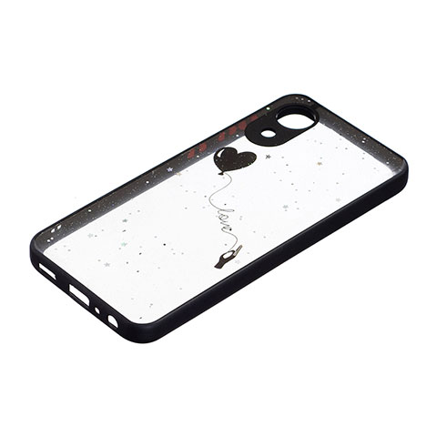 Funda Silicona Gel Goma Patron de Moda Carcasa Y01X para Samsung Galaxy A03 Core Negro