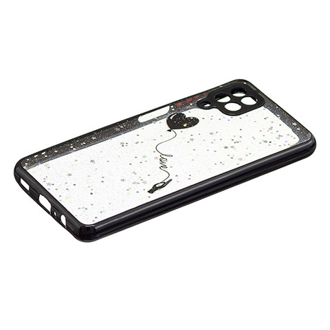 Funda Silicona Gel Goma Patron de Moda Carcasa Y01X para Samsung Galaxy M12 Negro