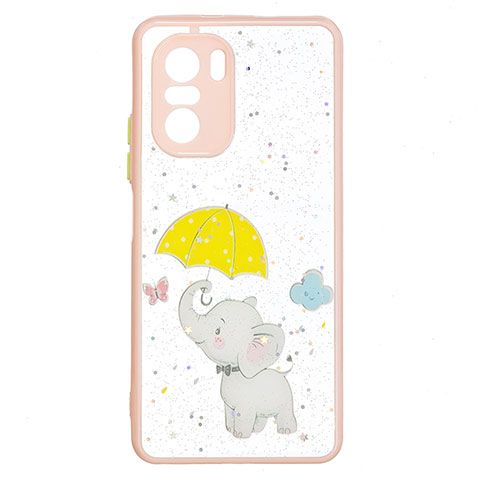 Funda Silicona Gel Goma Patron de Moda Carcasa Y01X para Xiaomi Mi 11X 5G Amarillo