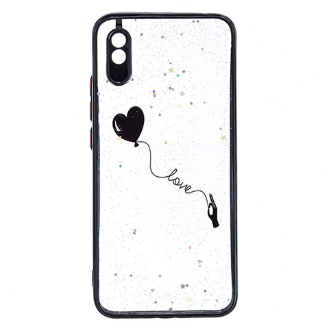 Funda Silicona Gel Goma Patron de Moda Carcasa Y01X para Xiaomi Redmi 9A Negro