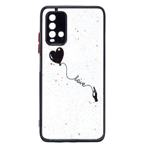 Funda Silicona Gel Goma Patron de Moda Carcasa Y01X para Xiaomi Redmi 9T 4G Negro