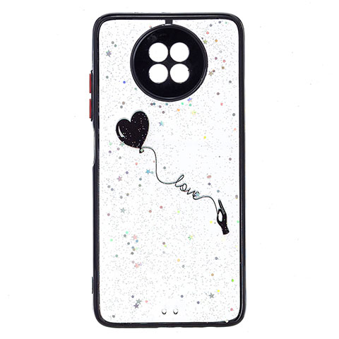 Funda Silicona Gel Goma Patron de Moda Carcasa Y01X para Xiaomi Redmi Note 9 5G Negro