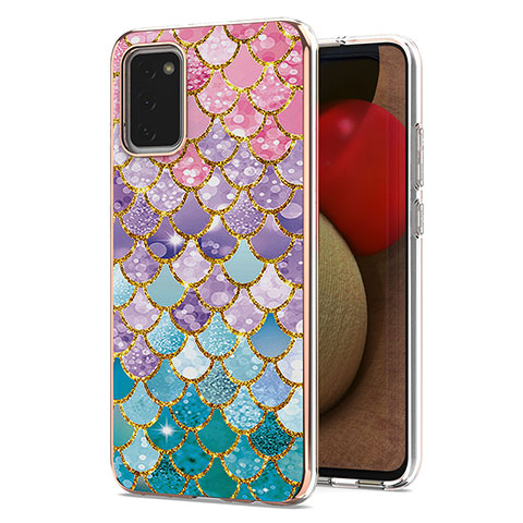 Funda Silicona Gel Goma Patron de Moda Carcasa Y03B para Samsung Galaxy A03s Vistoso