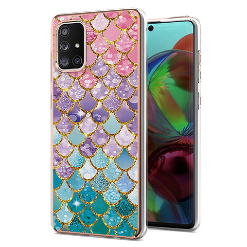 Funda Silicona Gel Goma Patron de Moda Carcasa Y03B para Samsung Galaxy A71 4G A715 Vistoso