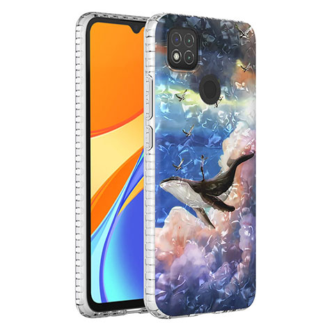 Funda Silicona Gel Goma Patron de Moda Carcasa Y04B para Xiaomi Redmi 9 India Multicolor