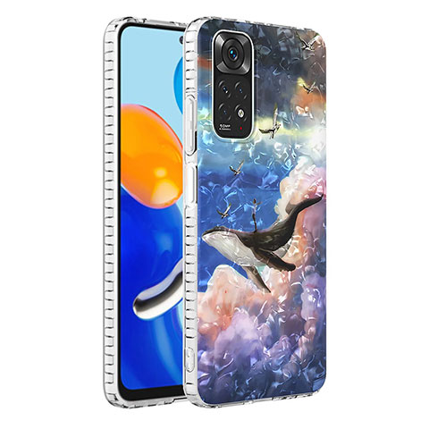 Funda Silicona Gel Goma Patron de Moda Carcasa Y04B para Xiaomi Redmi Note 11 4G (2022) Multicolor