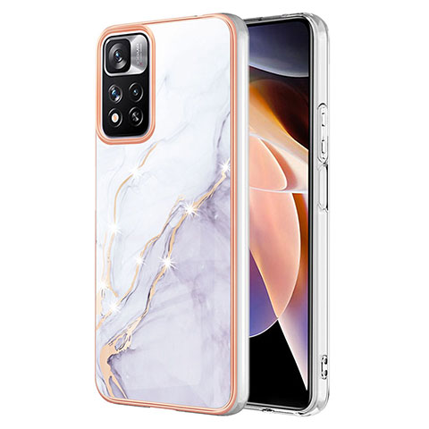 Funda Silicona Gel Goma Patron de Moda Carcasa Y05B para Xiaomi Mi 11i 5G (2022) Blanco