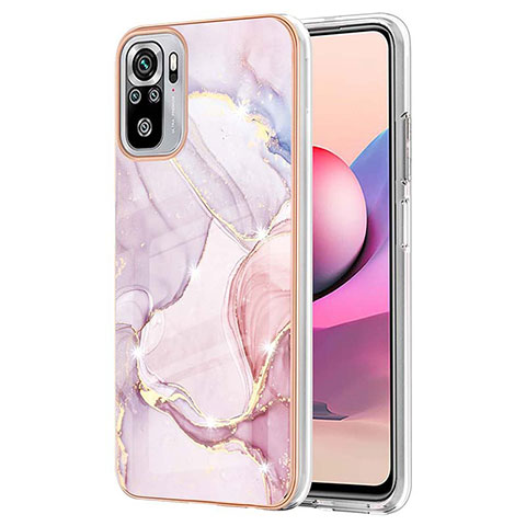 Funda Silicona Gel Goma Patron de Moda Carcasa Y05B para Xiaomi Poco M5S Rosa