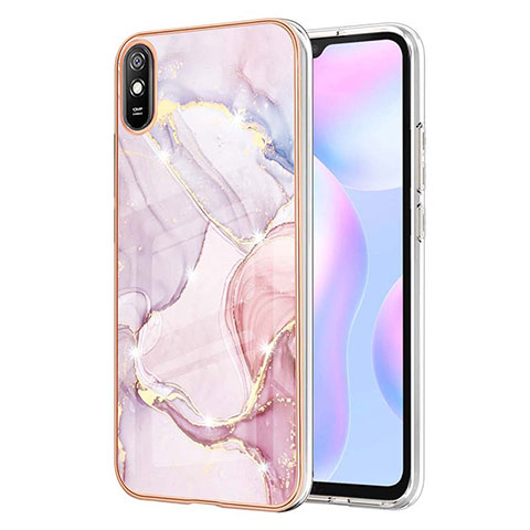 Funda Silicona Gel Goma Patron de Moda Carcasa Y05B para Xiaomi Redmi 9i Rosa