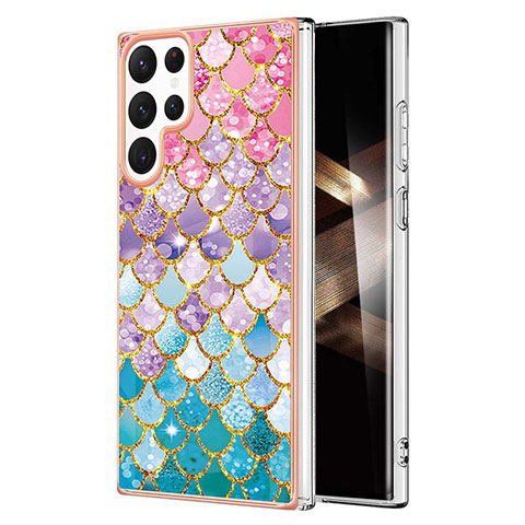 Funda Silicona Gel Goma Patron de Moda Carcasa Y10B para Samsung Galaxy S25 Ultra 5G Multicolor