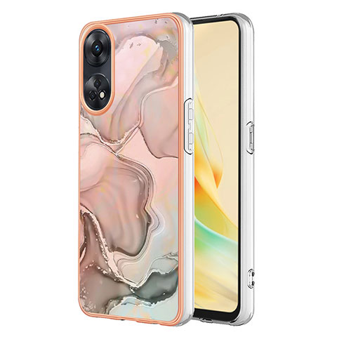 Funda Silicona Gel Goma Patron de Moda Carcasa YB1 para Oppo Reno8 T 4G Multicolor