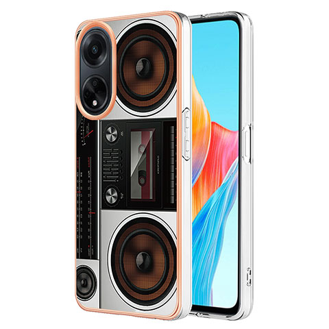 Funda Silicona Gel Goma Patron de Moda Carcasa YB2 para Oppo A98 5G Vistoso