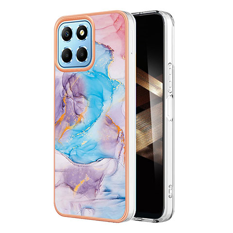 Funda Silicona Gel Goma Patron de Moda Carcasa YB3 para Huawei Honor X8b Azul