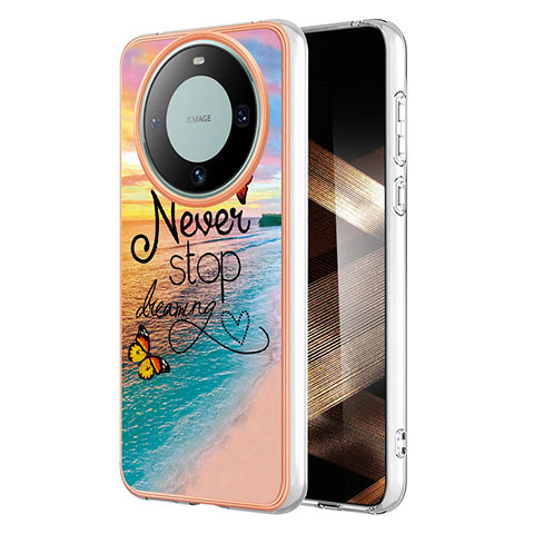 Funda Silicona Gel Goma Patron de Moda Carcasa YB3 para Huawei Mate 60 Pro+ Plus Multicolor