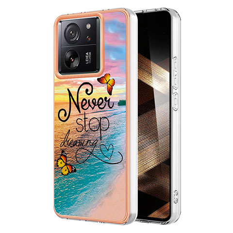 Funda Silicona Gel Goma Patron de Moda Carcasa YB3 para Xiaomi Mi 13T Pro 5G Multicolor