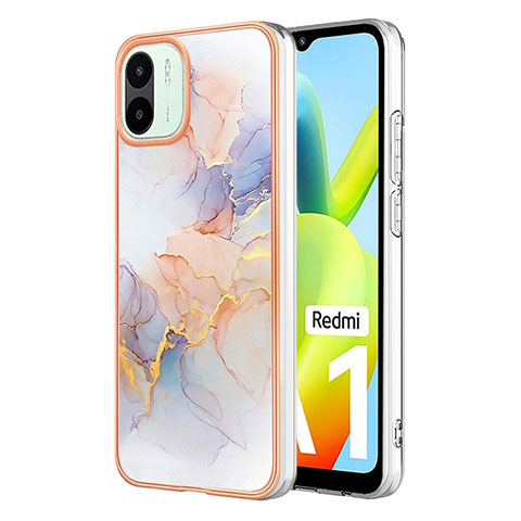 Funda Silicona Gel Goma Patron de Moda Carcasa YB3 para Xiaomi Redmi A2 Purpura Claro