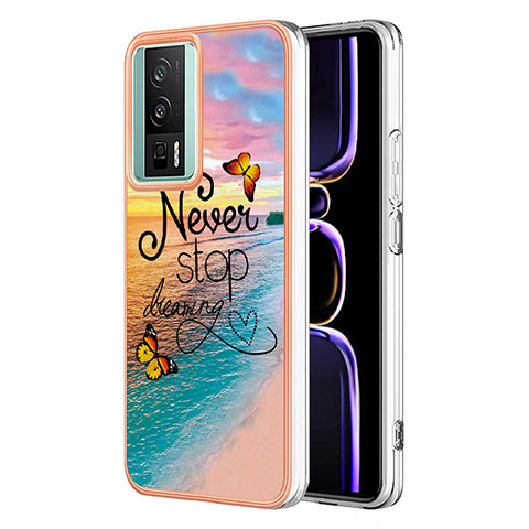 Funda Silicona Gel Goma Patron de Moda Carcasa YB3 para Xiaomi Redmi K60 5G Multicolor