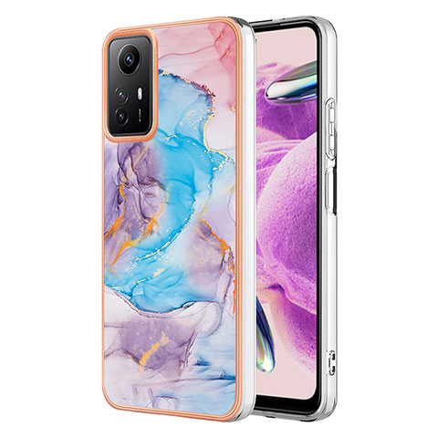 Funda Silicona Gel Goma Patron de Moda Carcasa YB3 para Xiaomi Redmi Note 12S Azul