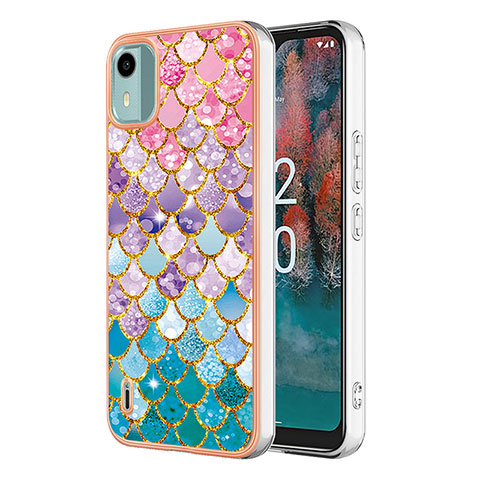 Funda Silicona Gel Goma Patron de Moda Carcasa YB4 para Nokia C12 Pro Vistoso