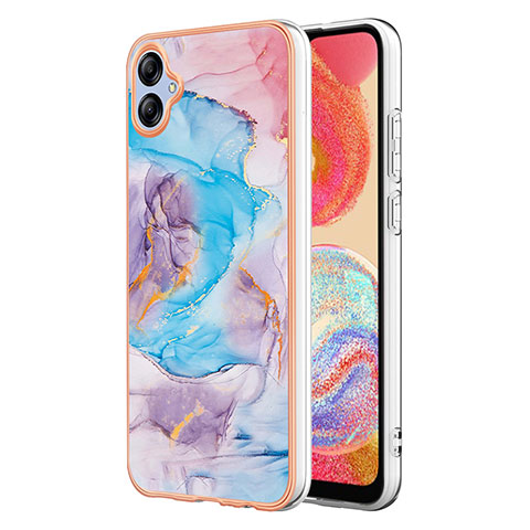 Funda Silicona Gel Goma Patron de Moda Carcasa YB4 para Samsung Galaxy A04 4G Azul