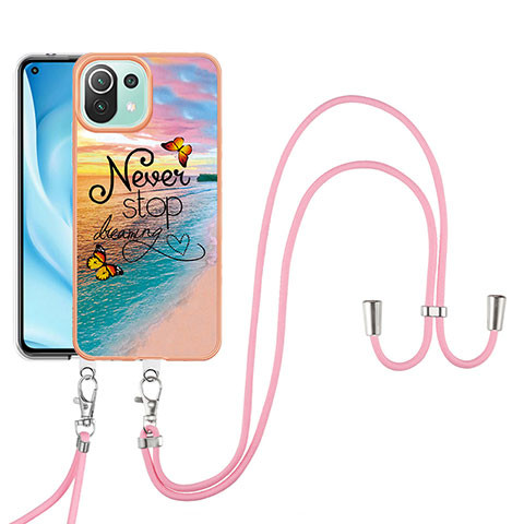 Funda Silicona Gel Goma Patron de Moda Carcasa YB4 para Xiaomi Mi 11 Lite 4G Multicolor