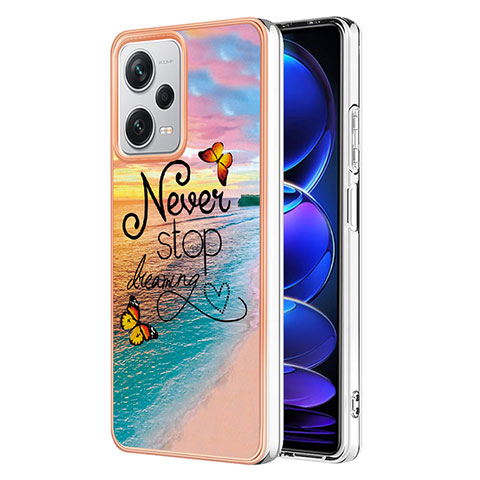 Funda Silicona Gel Goma Patron de Moda Carcasa YB4 para Xiaomi Redmi Note 12 Pro+ Plus 5G Multicolor