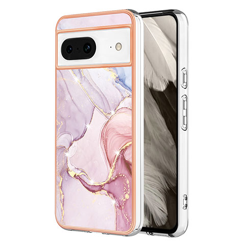 Funda Silicona Gel Goma Patron de Moda Carcasa YB5 para Google Pixel 8 5G Rosa