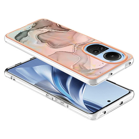 Funda Silicona Gel Goma Patron de Moda Carcasa YB7 para Oppo Reno10 Pro 5G Multicolor