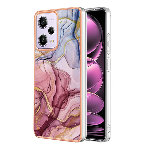 Funda Silicona Gel Goma Patron de Moda Carcasa YB7 para Xiaomi Redmi Note 12 Pro 5G Multicolor