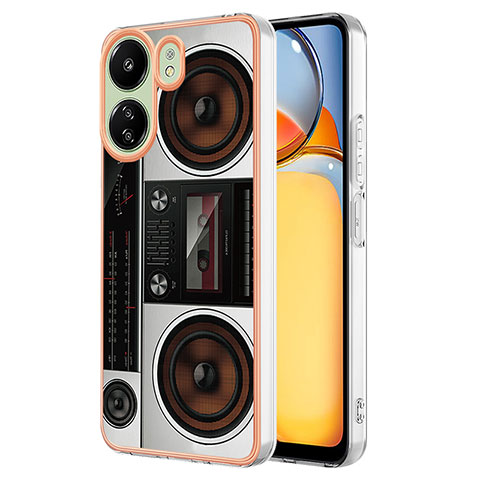 Funda Silicona Gel Goma Patron de Moda Carcasa YB8 para Xiaomi Redmi 13C Vistoso