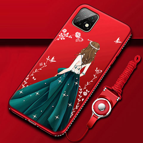 Funda Silicona Gel Goma Vestido de Novia Carcasa para Huawei Enjoy 20 5G Multicolor