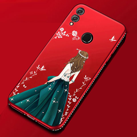 Funda Silicona Gel Goma Vestido de Novia Carcasa para Huawei Honor View 10 Lite Multicolor