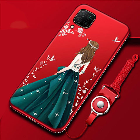 Funda Silicona Gel Goma Vestido de Novia Carcasa para Huawei Nova 6 SE Multicolor