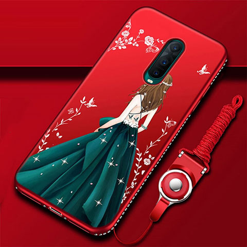 Funda Silicona Gel Goma Vestido de Novia Carcasa para Oppo RX17 Pro Multicolor