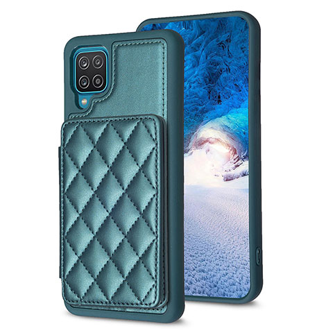 Funda Silicona Goma de Cuero Carcasa BF1 para Samsung Galaxy M12 Verde