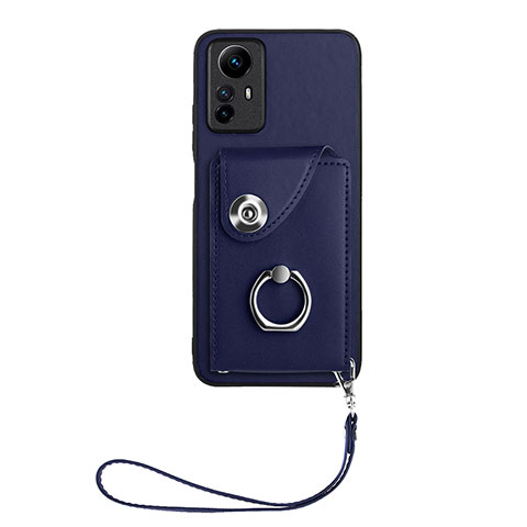 Funda Silicona Goma de Cuero Carcasa BF1 para Xiaomi Redmi Note 12S Azul