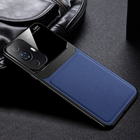 Funda Silicona Goma de Cuero Carcasa FL1 para Huawei Nova 11 Pro Azul