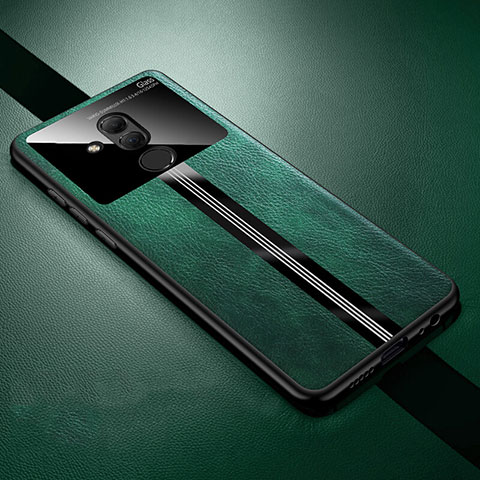 Funda Silicona Goma de Cuero Carcasa H02 para Huawei Mate 20 Lite Verde