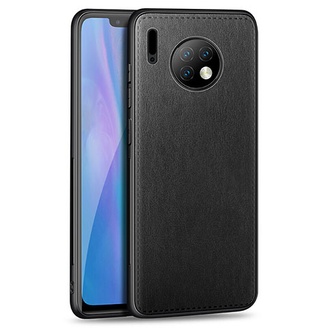 Funda Silicona Goma de Cuero Carcasa H03 para Huawei Mate 30 Pro Negro